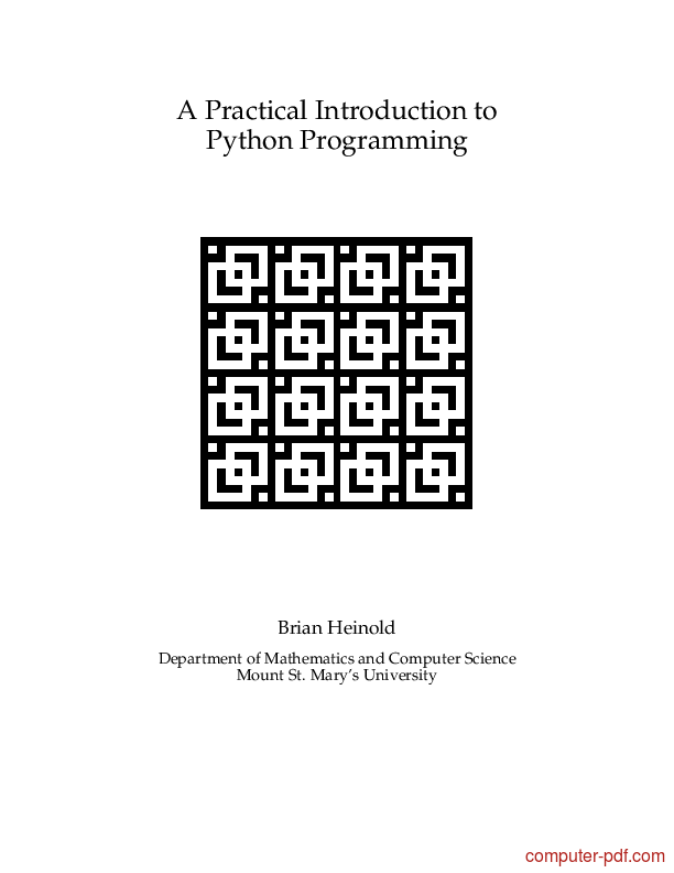 computer programming tutorial pdf